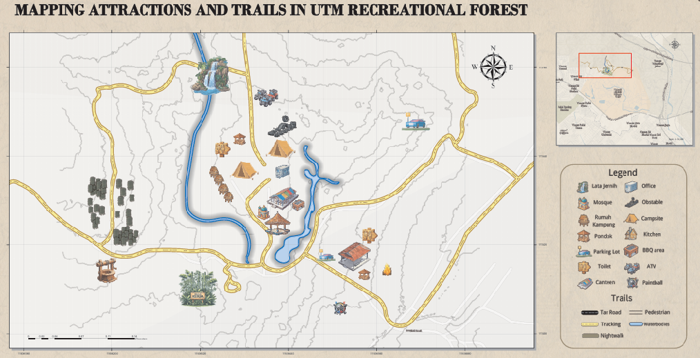 Recreational Park Map